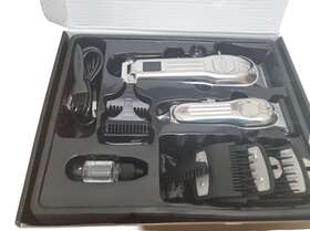Angfan Md-9518/9511 Mens Silver Rechargeable Professional Hair Clipper Used
