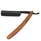 Aq-rr-razor-0623 Topman Straight Black Edge Razor Shaving Shaver For 646040455631