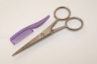 Sm-540-4 B-m-2000 Simco Beard Mustache Scissors With Comb For Precise Facial Hair