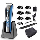 B07bf9jp86 Hatteker Professional Hair Beard Trimmer Clipper Kit Cordless 635661391978