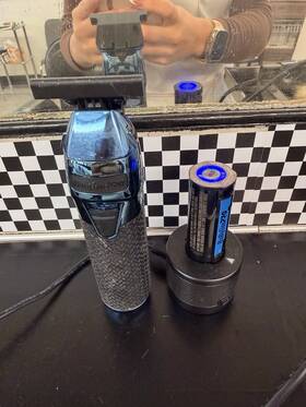 Babyliss Fxduofs2tbl-ut Babylisspro Limitedfx Black And Blue Trimmer Double Foil Shaver Set