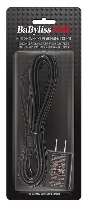 Babyliss Pro 074108447531 Foil Shaver Replacement Power Cord Charger Fxfscord