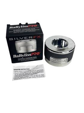 Babyliss Pro 074108453433 Trimmer Charging Base - Silverfx Fx787base-s Used