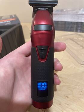 Babyliss Pro 074108487728 Deep Orange Fx One Limitedfx Trimmer Battery Used Once