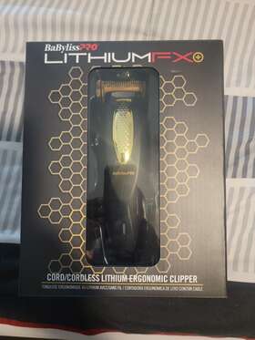 Babyliss Pro Fx673n Babylisspro Lithiumfx Cord/cordless Lithium Ergonomic Clipper -