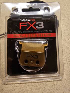 Fx703g Babyliss Pro Tooth Ultra Thin T-blade Gold