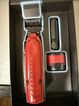 Babyliss Pro Fx729mr Babylisspro Lo-profx Fxone Matte Red Trimmer With Interchangeable