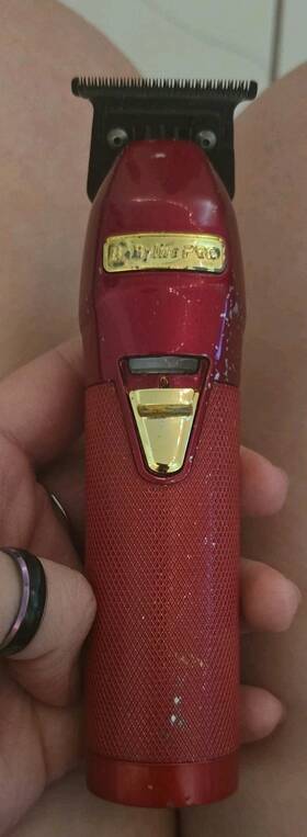 Babyliss Pro Fx7870re Skeletonfx Cordless Trimmer - Red