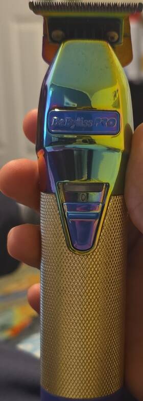 Babyliss Pro Fx787i Chameleonfx T-blade Cordless Rechargeable Trimmer Rainbow