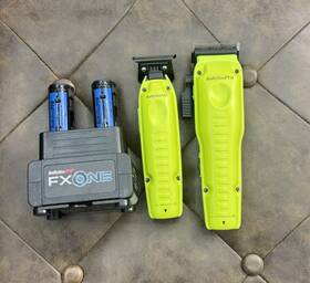 Fx829nylt Babyliss Pro Fxone Lo-pro Fx Clipper And Outlining Trimmer Neon Yellow Batteries