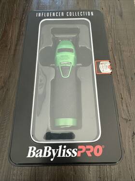 Fx870gi Babyliss Pro Influencer Fx Boost Cordless Clipper Black And Green - Used