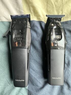 Babyliss Pro Fx95t Dual Coil Motor Clipper Fx95c And Trimmer Combo Set