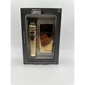 Fxduofs2tmb Babyliss Pro Babylisspro Gold Limitedfx Professional Trimmer And Double Foil Shaver Set