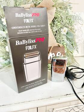 Babylisspro 614198429323 Barberology Double Foil Shaver Fxfs2 Silverfx Professional Electric
