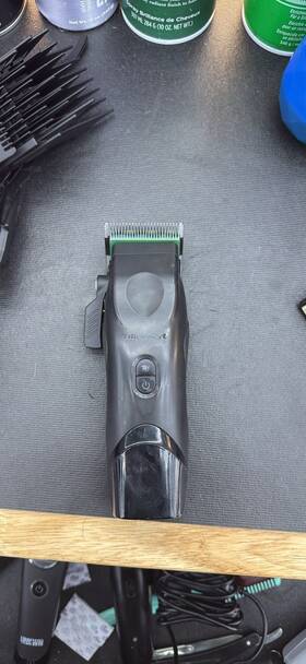 Fx802gr Babylisspro X Tomb45cordless Hair Clipper Black Green Digital Display