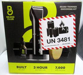 Beard Club 810157180148 Trimmer And Grooming Kit