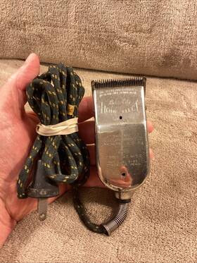 H54720 Belle City Antique Home Elect Mini Hair Clippers Stainless Works