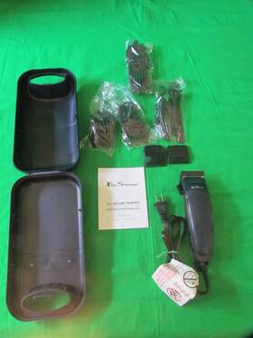 Ben Sherman Be-3306 Be3306 All In One Trimmer Hair Clippers Set 21 Pieces Excellent