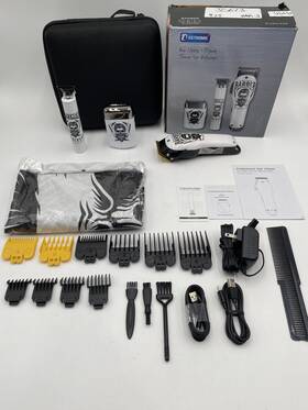 Bestbomg 653846657961 Hair Clippers For Men Professional Beard Trimmer Ceramic T-blade Set