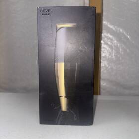 Bevel 800109-d Beard Trimmer For Men Gold Edition Cordless 8 Hour Lightly Used