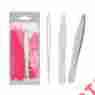 Bm-8307-s3x Petunia Skincare Stainless Steel Slant Tip Eyebrow Tweezer 616639258233
