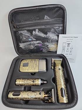 Bomxin 715748758570 Hair Clippers For Men T-blade Nose Trimmer Foil Shavers Barber B