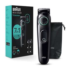 Braun 00069055137147 Series 3 3470 All-in-one 7-in-1 Electric Grooming Kit With Beard Trimmer