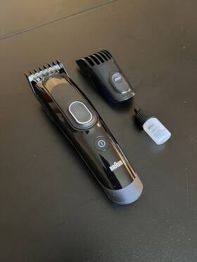 87205314 Braun Series 5 Hc5310 Rechargeable 9-setting Hair Clipper 2 Attachment Combs
