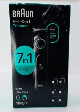 Aio3470 Braun All-in-one 3 Trimmer Kit 7-in-1 Model
