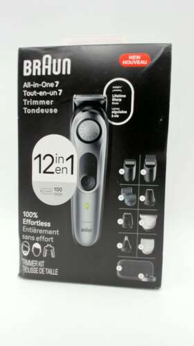 Aio7440 Braun All-in-one Style Kit Series 7 7440 12-in-1 Trimmer For Men B3
