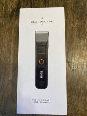 Brio 860007790812 Beardscape V2 Beard Trimmer For Men Professional With Low Friction Used