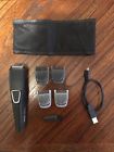 Bt1211 Philips Norelco Beard Stubble Trimmer Usb Charging Combs Steel Blades