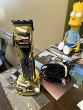 Caliber 850030011046 .50 Cal Limited Edition Cordless Clipper - Gold
