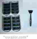 Caliber5 Quattro Style Energizer 17 Refill Fit Schick Wilkinson Titanium Trimmer Razor 5 Blades Cartridge