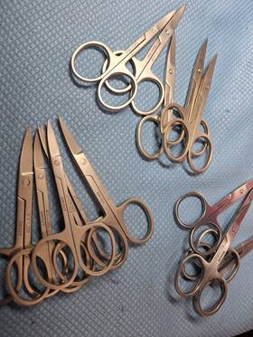 Calvin Klein Ss70 14 Pairs Scissors Dkny Nautica Collectors Loc