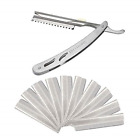Ccus11701 Ccbeauty Professional Stainless Steel Folding Straight Edge Shaving Razor Face