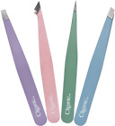 Cl-be-011-01 Cliganic Professional Stainless Steel Tweezers Set With Case 855102007019