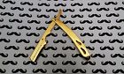 Classicbarber Straight Razor Holder Barber Gold Plated Hair Salon Cutthroat Shaver 722532386130