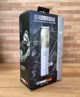 Conair Gmtl30 Metal Series High Performance Rechargeable Hair Trimmer