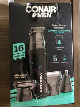 Gmtl60 Conair Men All-in-one Trimmer For - Nose Hair Beard Mustache Body