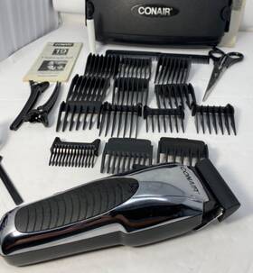 Hc240kd Conair Conaire Haircut Hair Trimmer Kit 19 Piece Electric