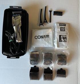 Conair Hc240t Haircut Kit In Hard Case For Men With Accessories Model