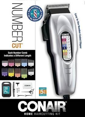 Hct202n Conair Number Cut 20-piece Haircut Kit - Partial Set