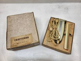 665.93500 Craftsman .665.93500 Vintage Electric Clipper Set Stock No 9340 Model Still Runs