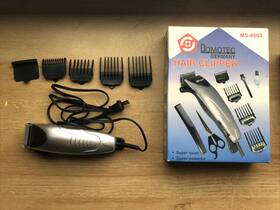Domotec 644216803811 Men Pro Hair Cutting Clipper Kit Haircut Machine Beard Trimmer Barber Salon Set