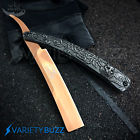 Ds-065sw Dark Side Blades Rose Petals Straight Blade Barber 805319415206