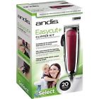 63765 Easycut Andis 20 Select Pc Merlot Clipper Kit