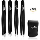Eb003 Tweezers Precision Slant Tip 652042875384