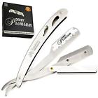Eqssrzrdp100 Equinox Professional Stainless Steel Straight Edge Razor With 850477008029