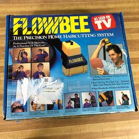 Flowbee C.2 B 20250522 Kg.35 Vintage Home Haircutting Vacuum System And Accessories Original Box